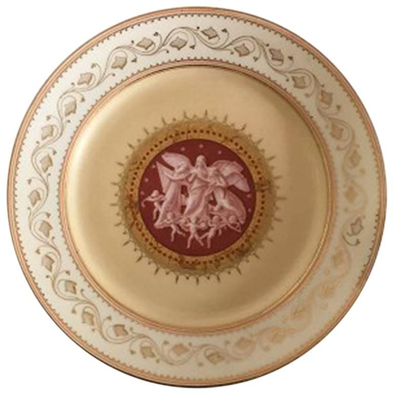 Bing & Grondahl Early Plate with Thorvaldsen Motif #2 For Sale