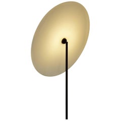 Disc Floor Lamp by Aldo van den Nieuwelaar for Nila Lights, Dutch Design, 1970s
