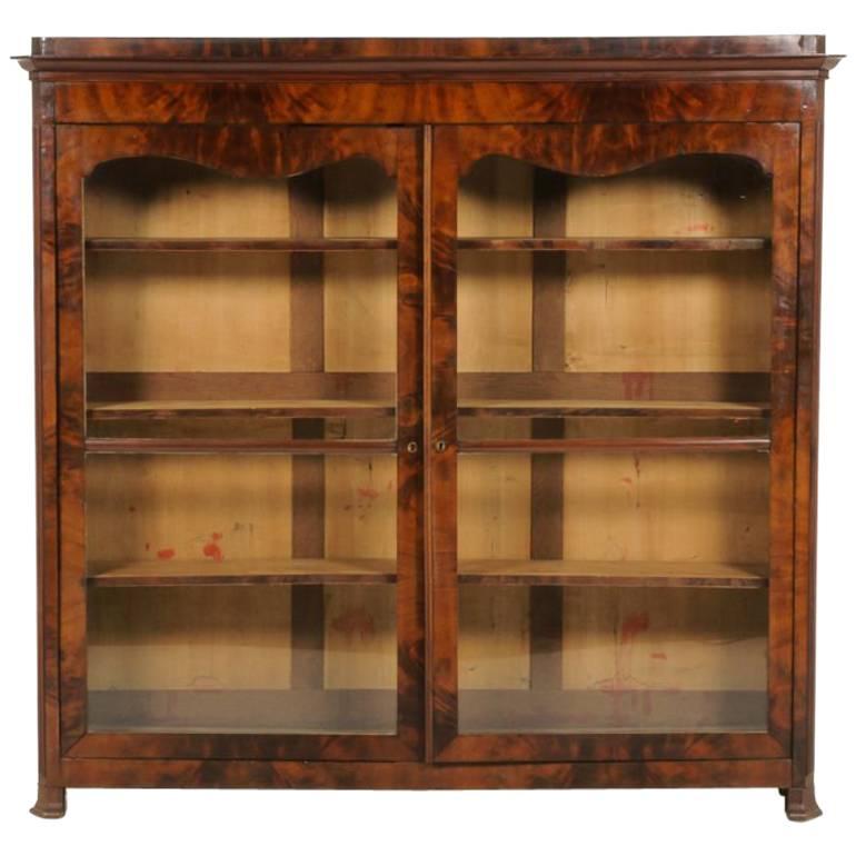 French Louis Philippe Bookcase 