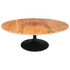 Early Eero Saarinen for Knoll Rosewood Tulip Coffee Table