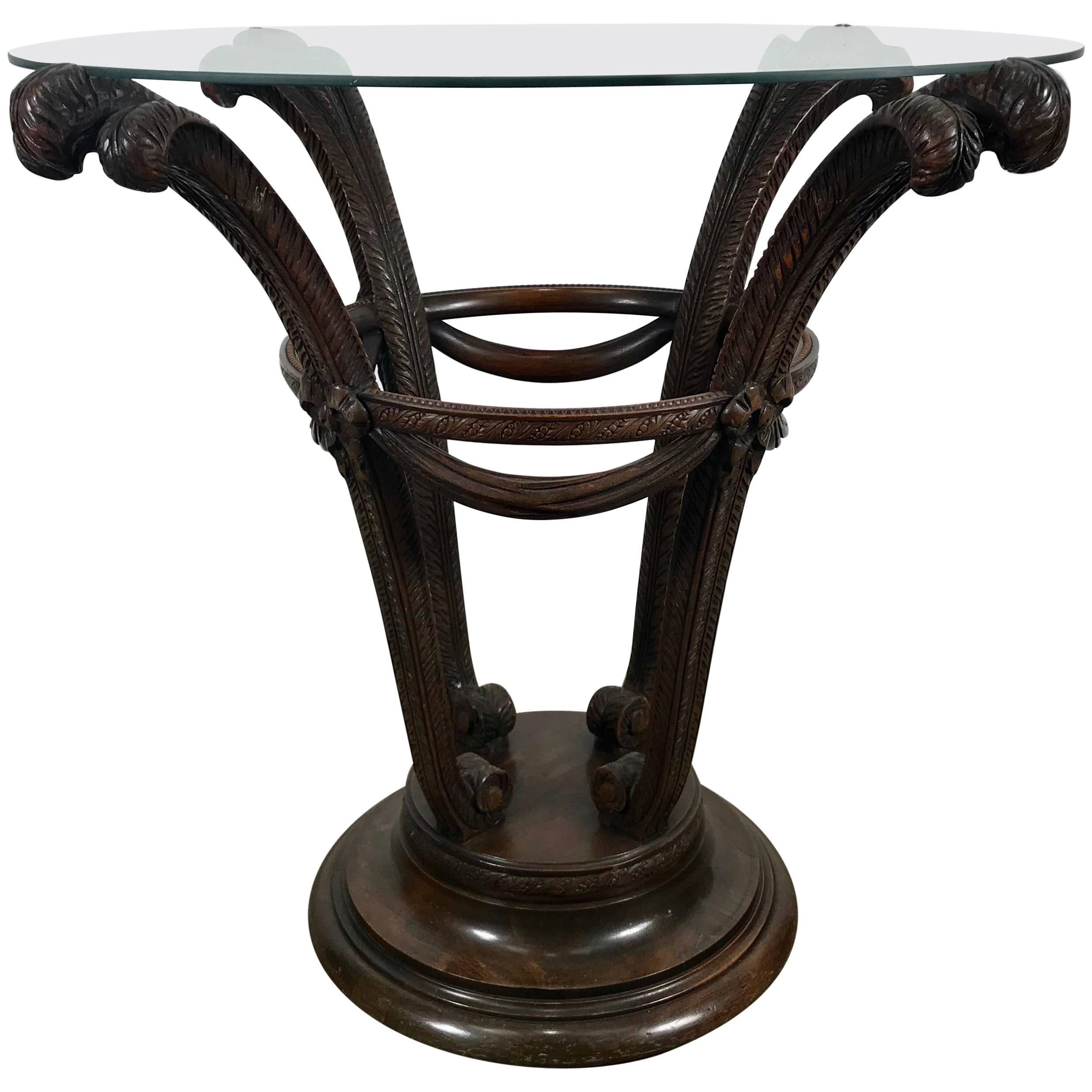 Elegant Art Deco Plume Form Table by Grosfeld House