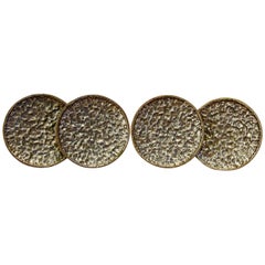 Bronze Large Circular Door or Drawer Pulls