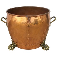 English Copper and Brass Planter