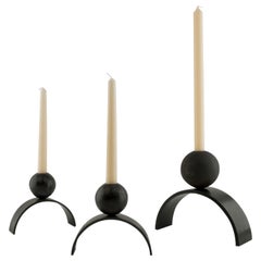 Contemporary Arch and Ball Extra Large Candle Holder