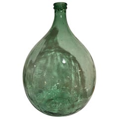 Extra-Large Hand Blown Glass Balloon Demijohn Translucent