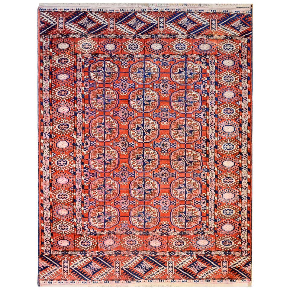 Wonderful Early 20th Century Tekeh Rug For Sale at 1stDibs