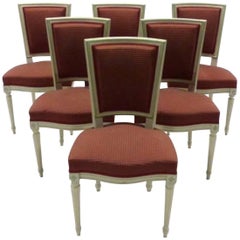 Set di sedie da pranzo francesi del XIX secolo