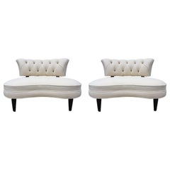 Pair of Lorin Jackson Grosfeld House Club Chairs