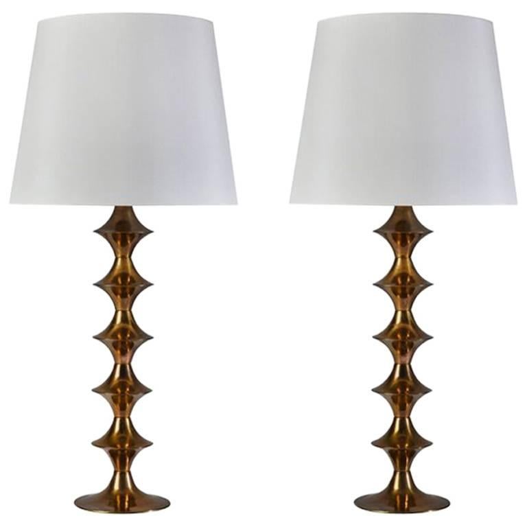 Pair of Table Lamps by Hans Agne Jakobsson