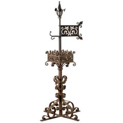 Antique French Banner Weathervane Finial