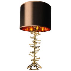 Gold Metal Table Lamp