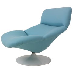 Artifort F518 Lounge Swivel Chair by Geoffrey Harcourt