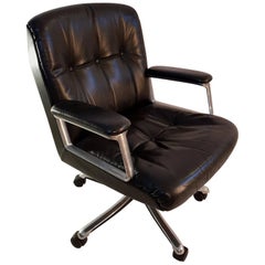 Office Chair by Osvaldo Borsani P128 for Tecno