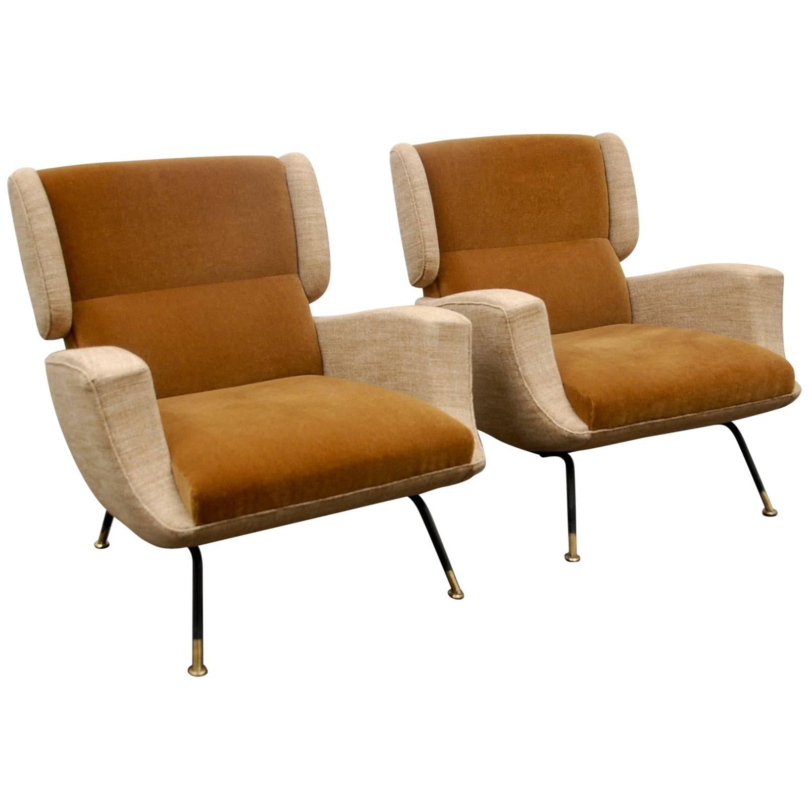 Pair of Seats, Italy 1950s For Sale