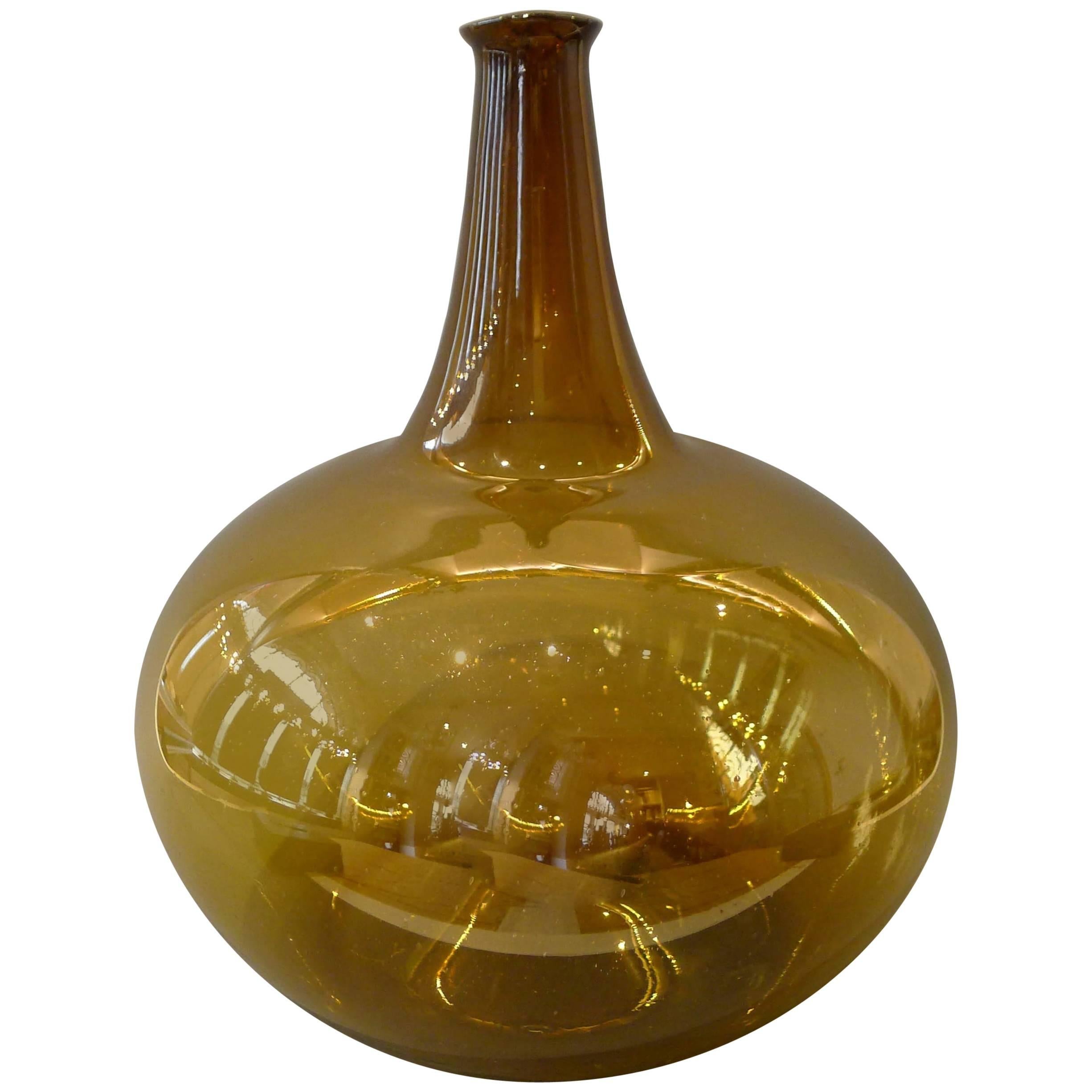 Big Dished Carboy, 17th Century For Sale