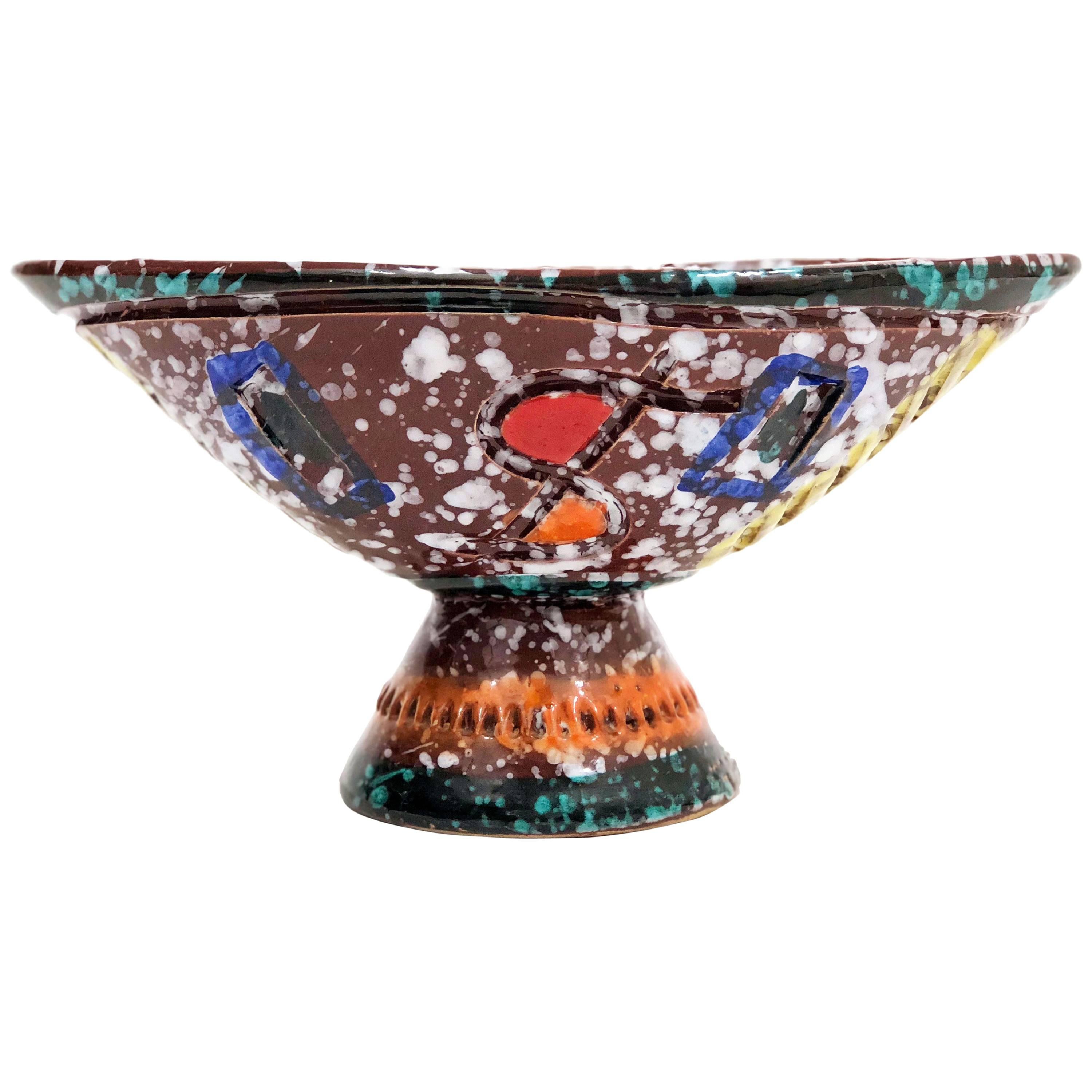 Whimsical Bowl by Fratelli Fanciullacci For Sale