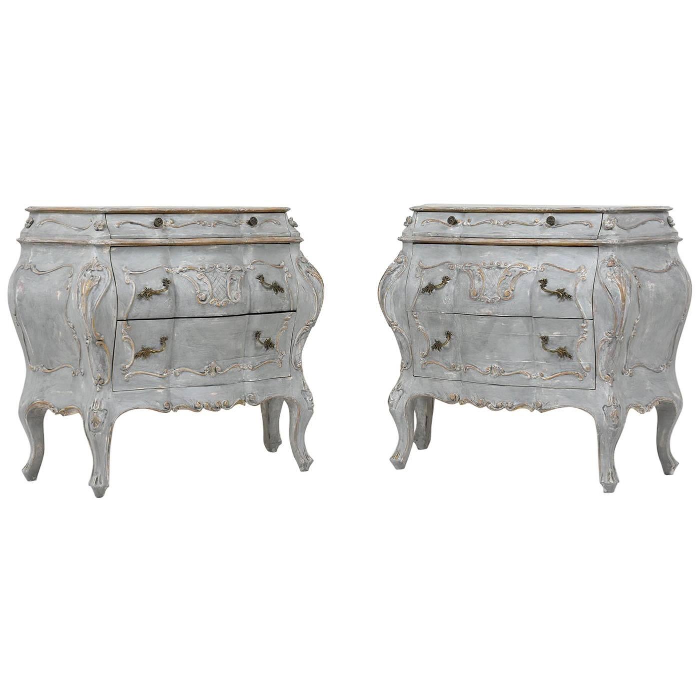 Pair of Louis XV Style Commodes