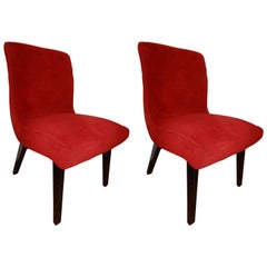 Set of Mid-Century Modern Jens Risom Scoop Chairs for Knoll, 1950s