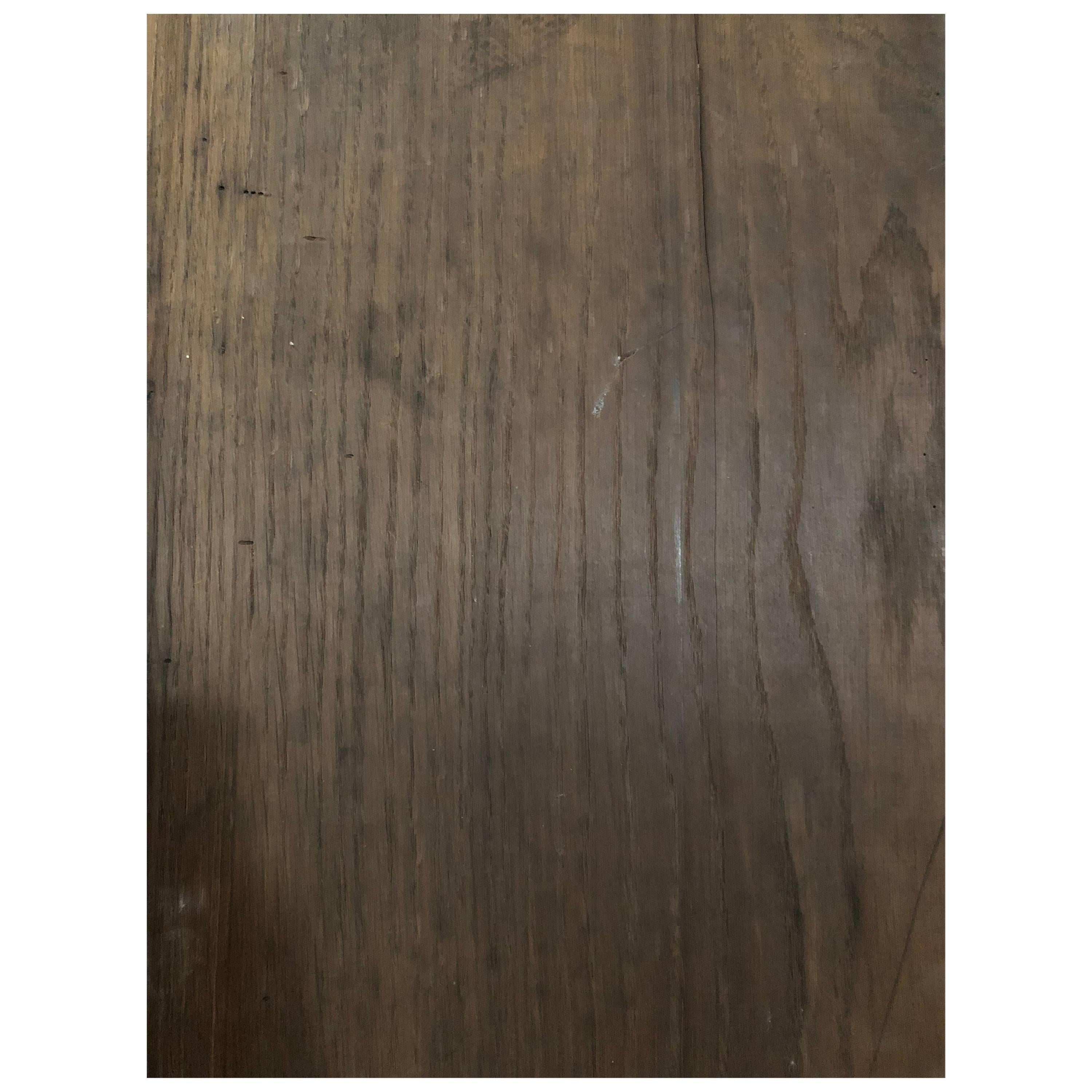 French Antique Wood Oak Flooring, 18th Century, France For Sale