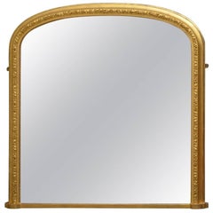 Victorian Gilt Overmantel Mirror