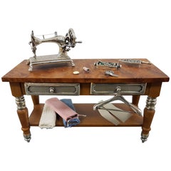 20th Century Silver Miniature "Tailor" Workbench