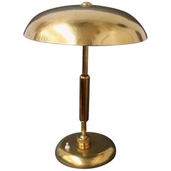 Italian Brass Desk Lamp by Lariolux, circa 1940s