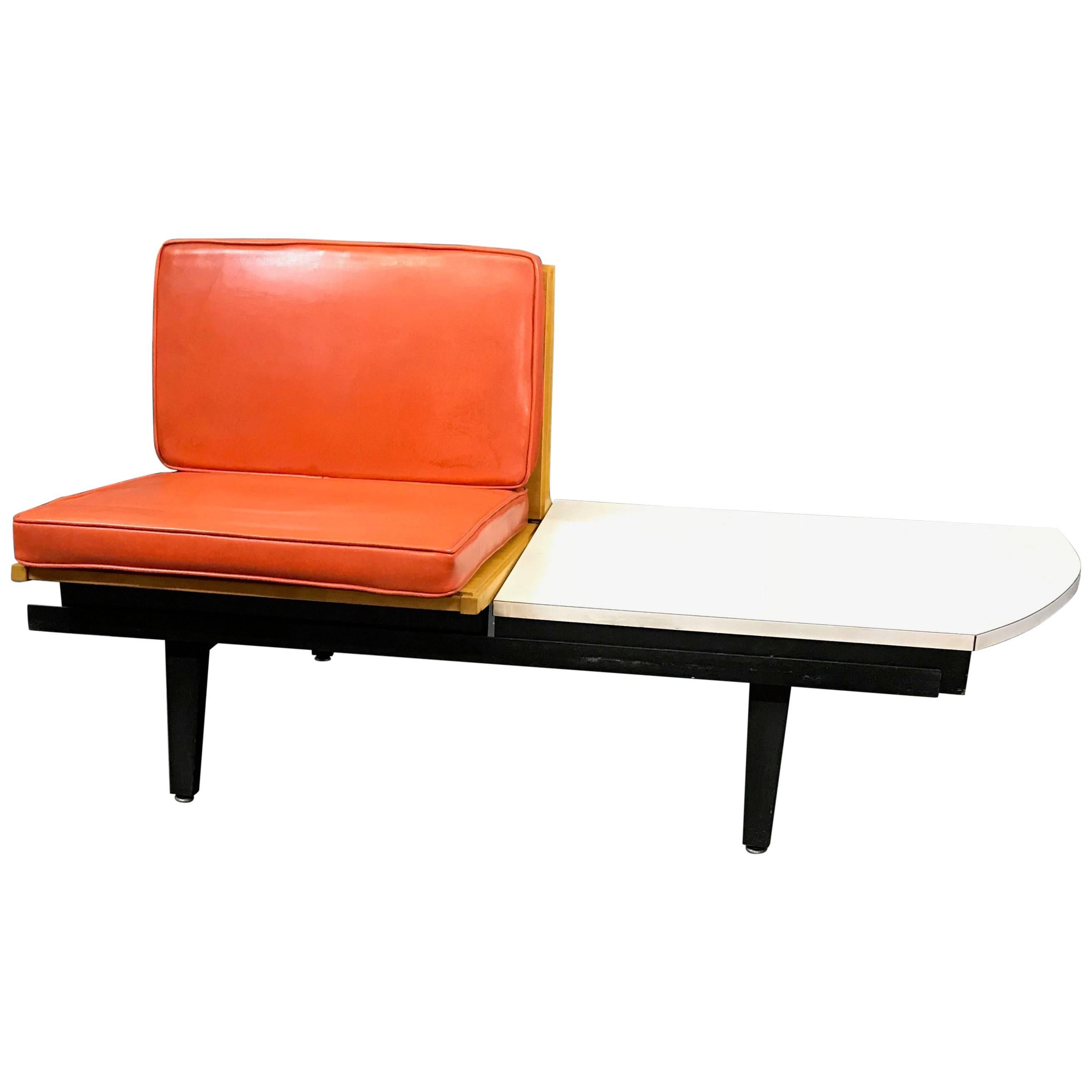George Nelson Steel Frame Single Sofa Bench Seating