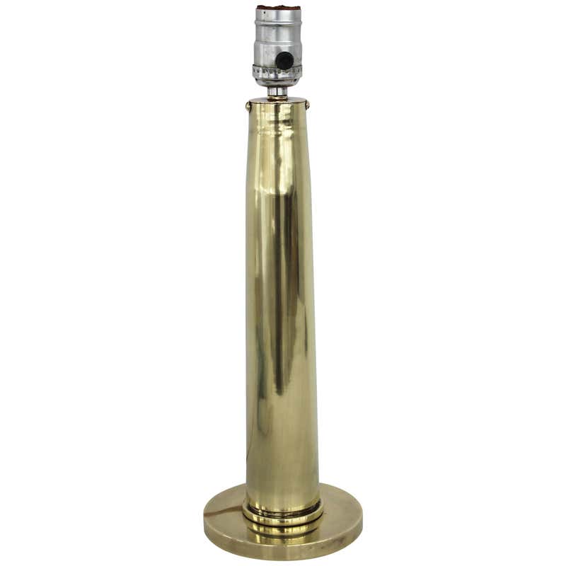 Brass Bullet Shell Table Lamp at 1stDibs