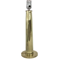 Brass Bullet Shell Table Lamp