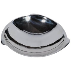 Sciarrotta Sterling Silver Modern Leaf Bowl for Bailey, Banks & Biddle