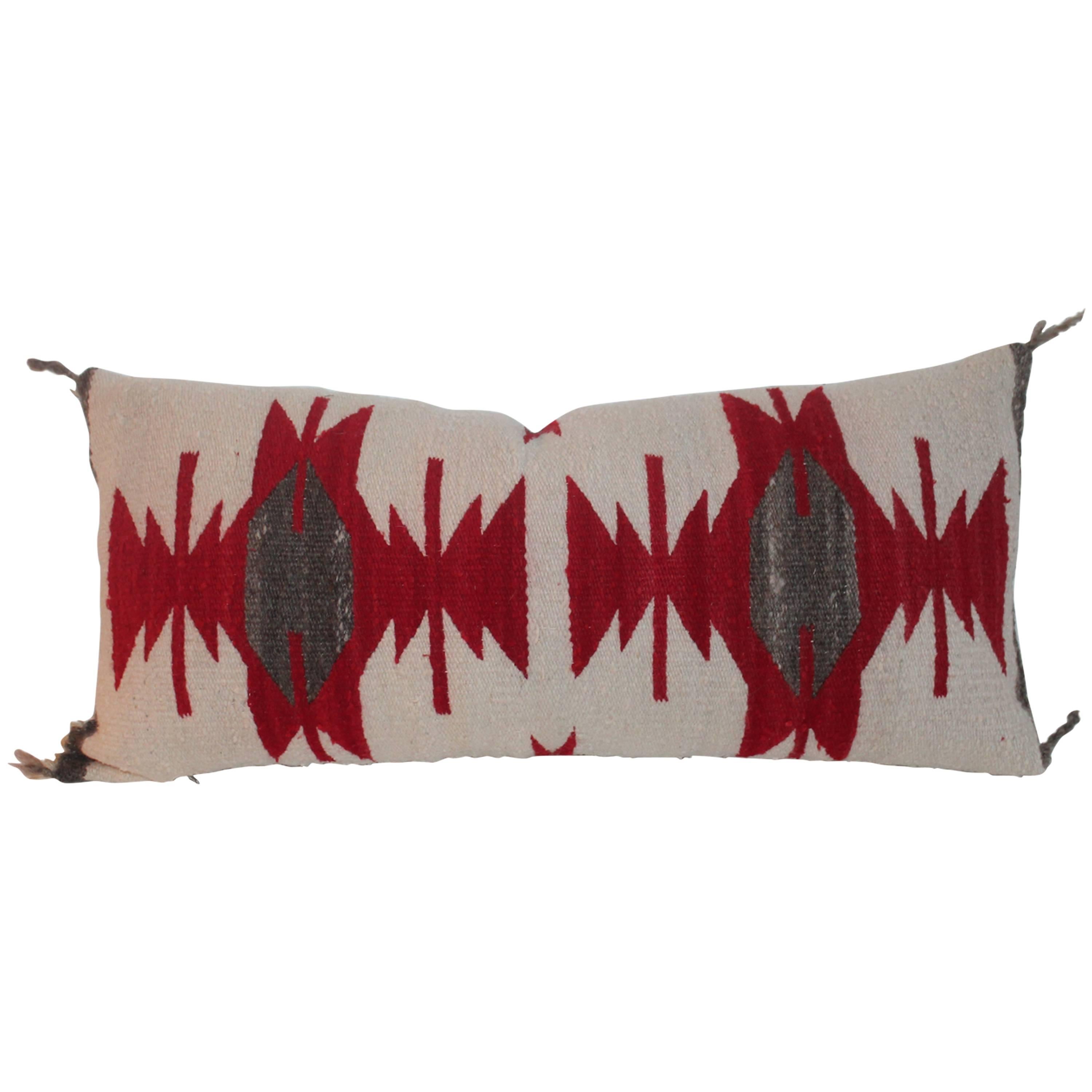 Navajo Indian Weaving / Saddle Blanket Pillow