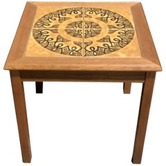 Danish Tile Top Table
