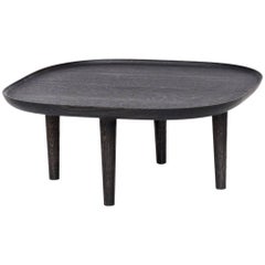 Fiori Table 65 in Black by Poiat