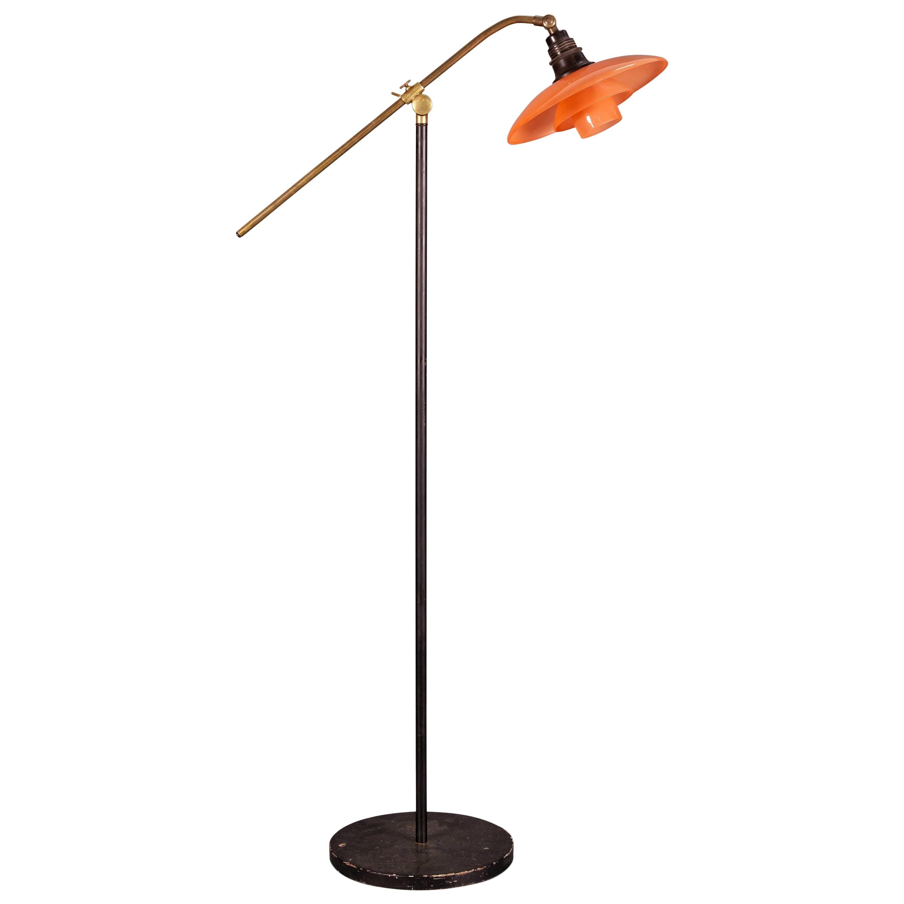 PH 2/2 Water Pump Floor Lamp by Poul Henningsen For Sale