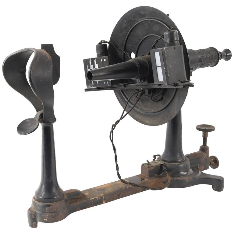 Antique Ophthalmometer Eye Machine by General Optical Company For Sale at 1stDibs