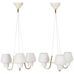 Pair of Small Chandeliers by Hans Bergström