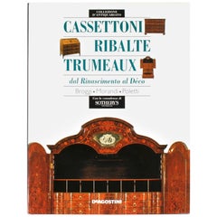 Vintage "Cassettoni Ribalte Trumeau dal Rinascimento al Déco, " First Edition Book