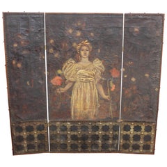 George Hulbe Painted Screen