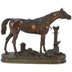 Jules Moigniez, French Bronze Horse