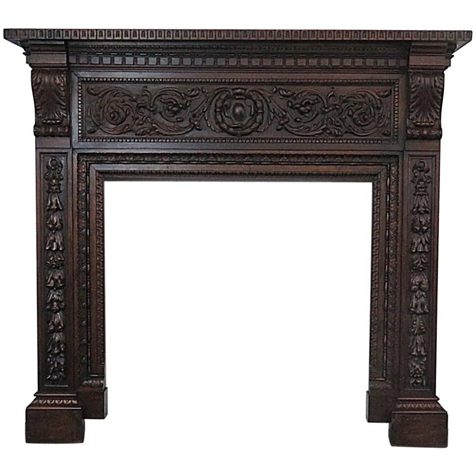 Italian Renaissance Style Mantle