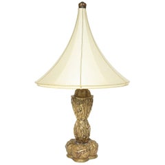 Antique Karl Hagenauer Table Lamp