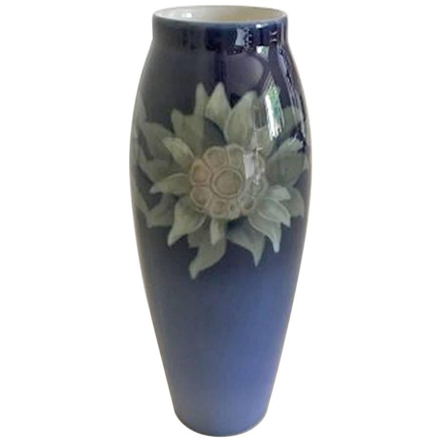 Bing & Grondahl Art Nouveau Unique Vase by Marie Smith #6044/56B