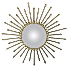 Paire de miroirs Sunburst de la Chaty Vallauris