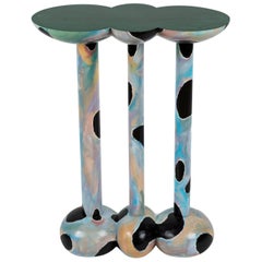 Important Side Table by Wendell Castle