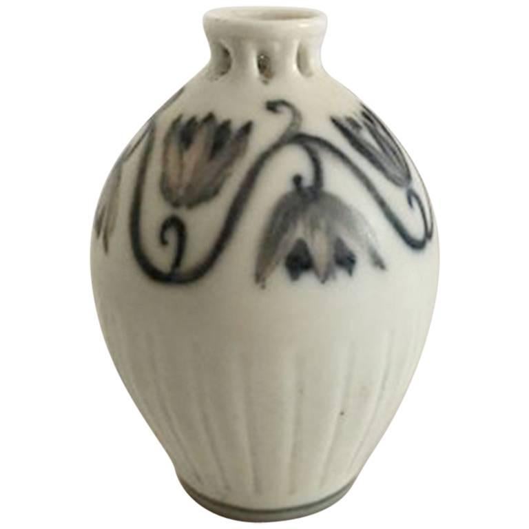 Bing & Grondahl Unique Vase by Jo Ann Locher #354 For Sale