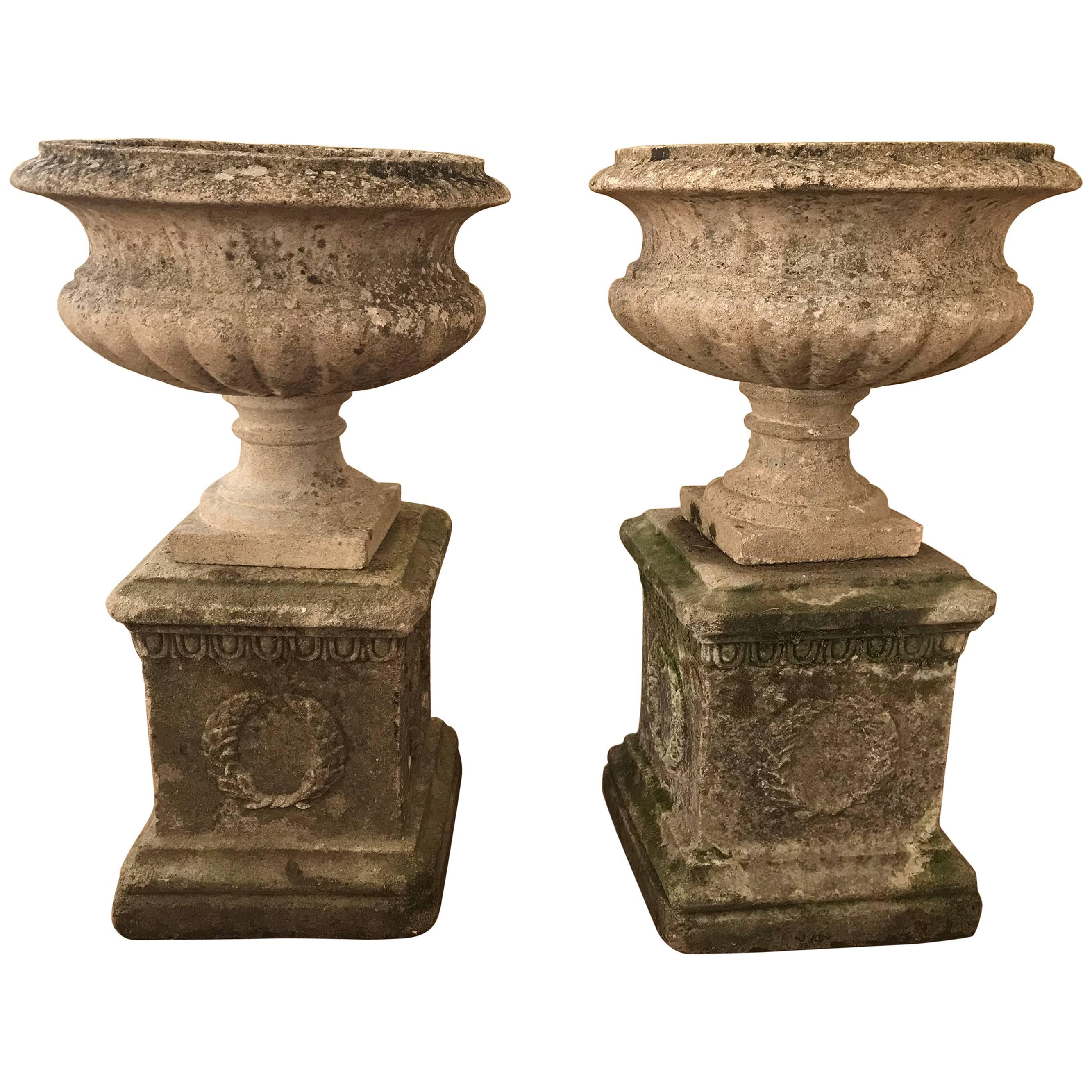 Pair of Urns For Sale