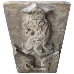 Carved Stone Armorial