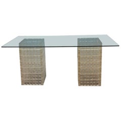 Sculptural and Amazing Poliarte Albano Poli Dining Table