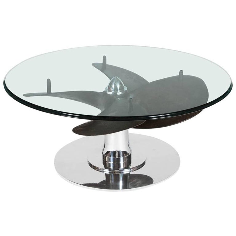 Vintage Grotto Design Seashell Coffee Table at 1stdibs