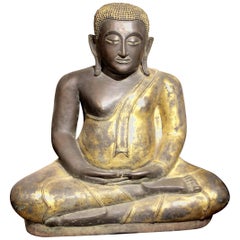 Buddha in Bronze Black Gold, Thailand